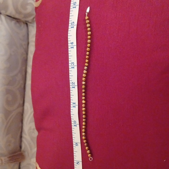 Real Pearl chocolate bracelet - Picture 6 of 6